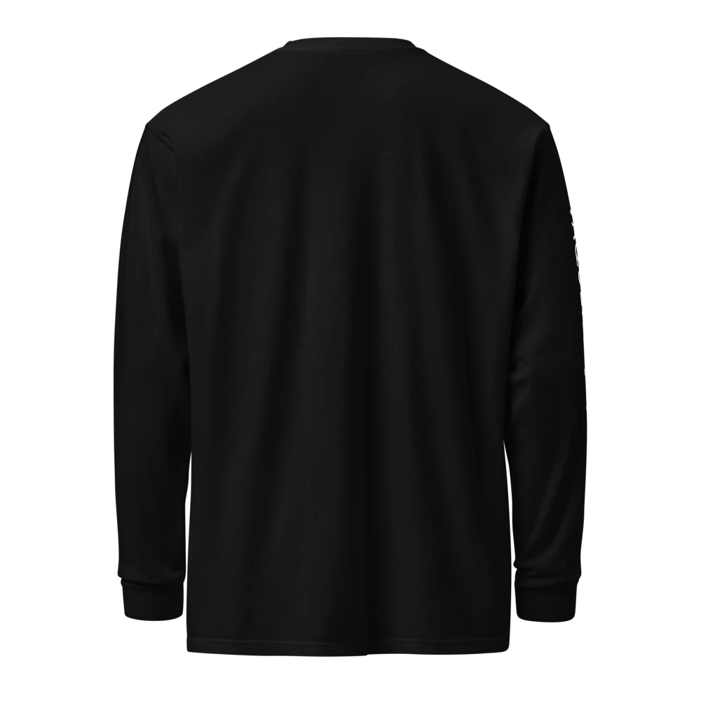 Hat + Logo Sleeve LS Tee Sunrise on Black