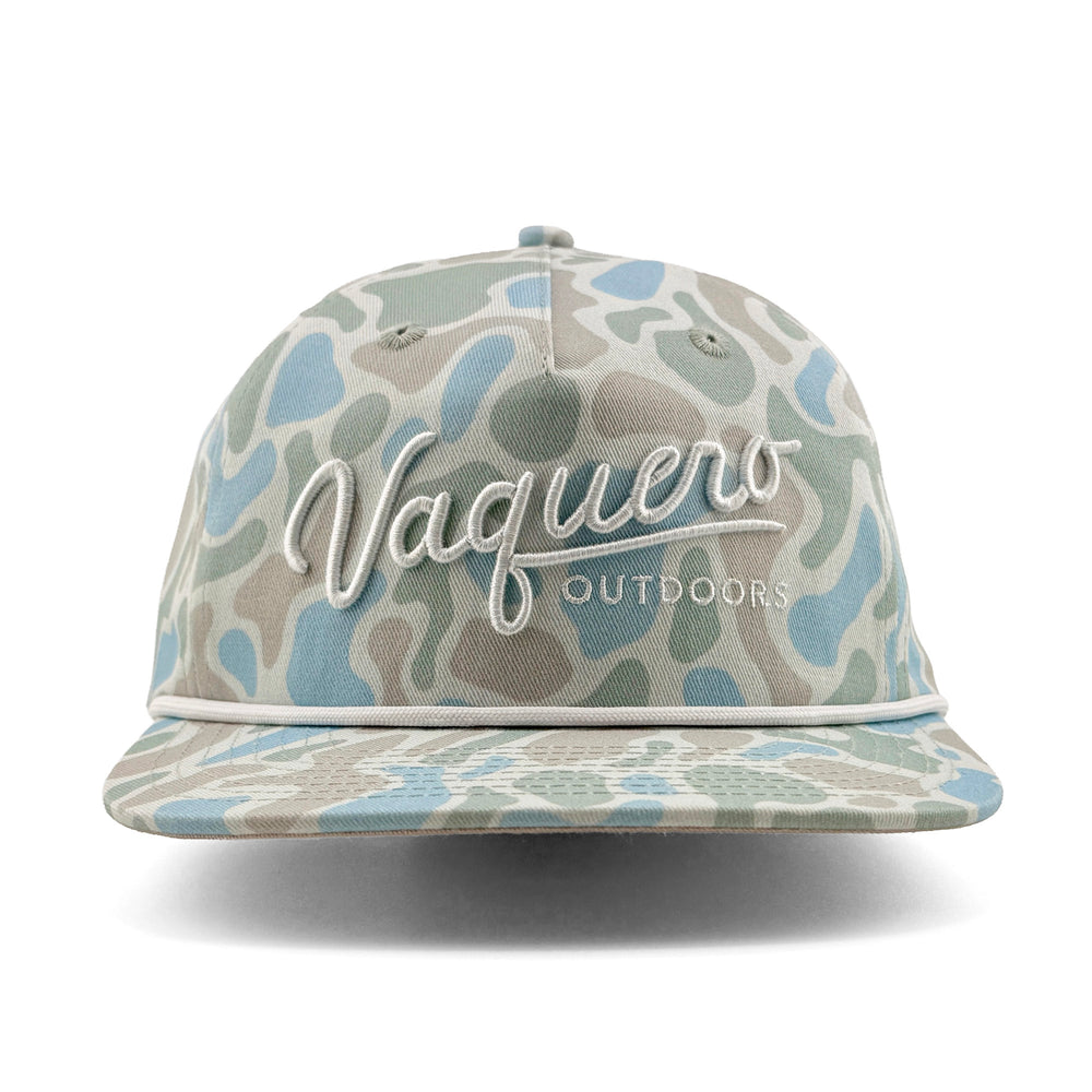 Vaquero Script Grandpa Seafoam Duck Camo