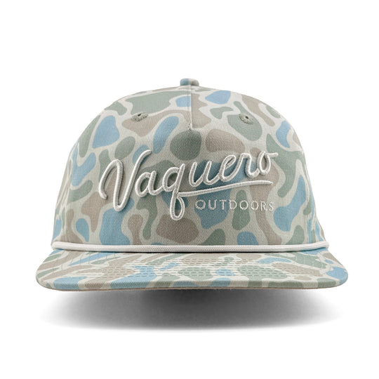 Vaquero Script Grandpa Seafoam Duck Camo