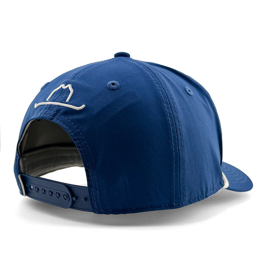 Retro Patch 3 Color Clubhouse Cobalt Blue