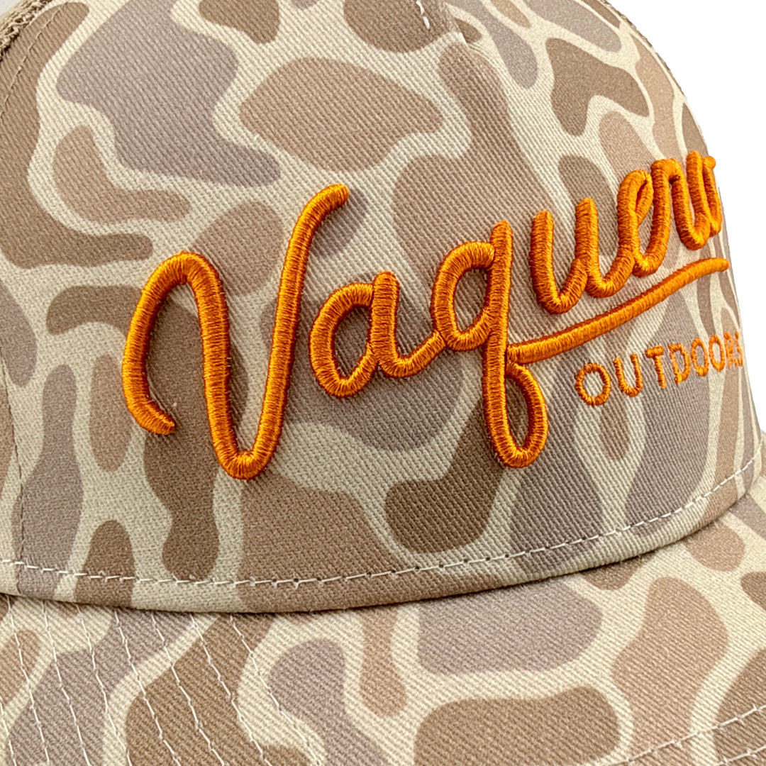 Vaquero Script Trucker Harvest Duck
