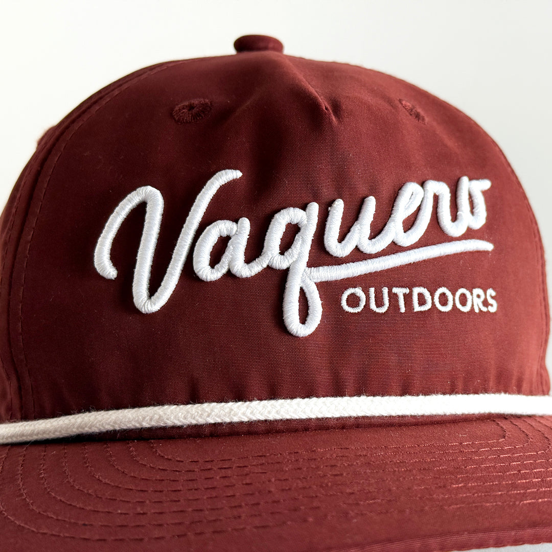 Vaquero Script Grandpa Maroon