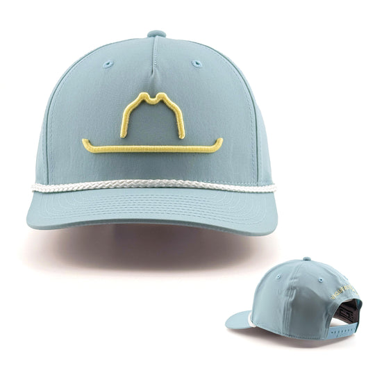 "HAT" Clubhouse Rope Smoke Blue