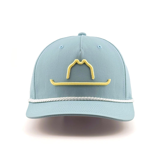 "HAT" Clubhouse Rope Smoke Blue