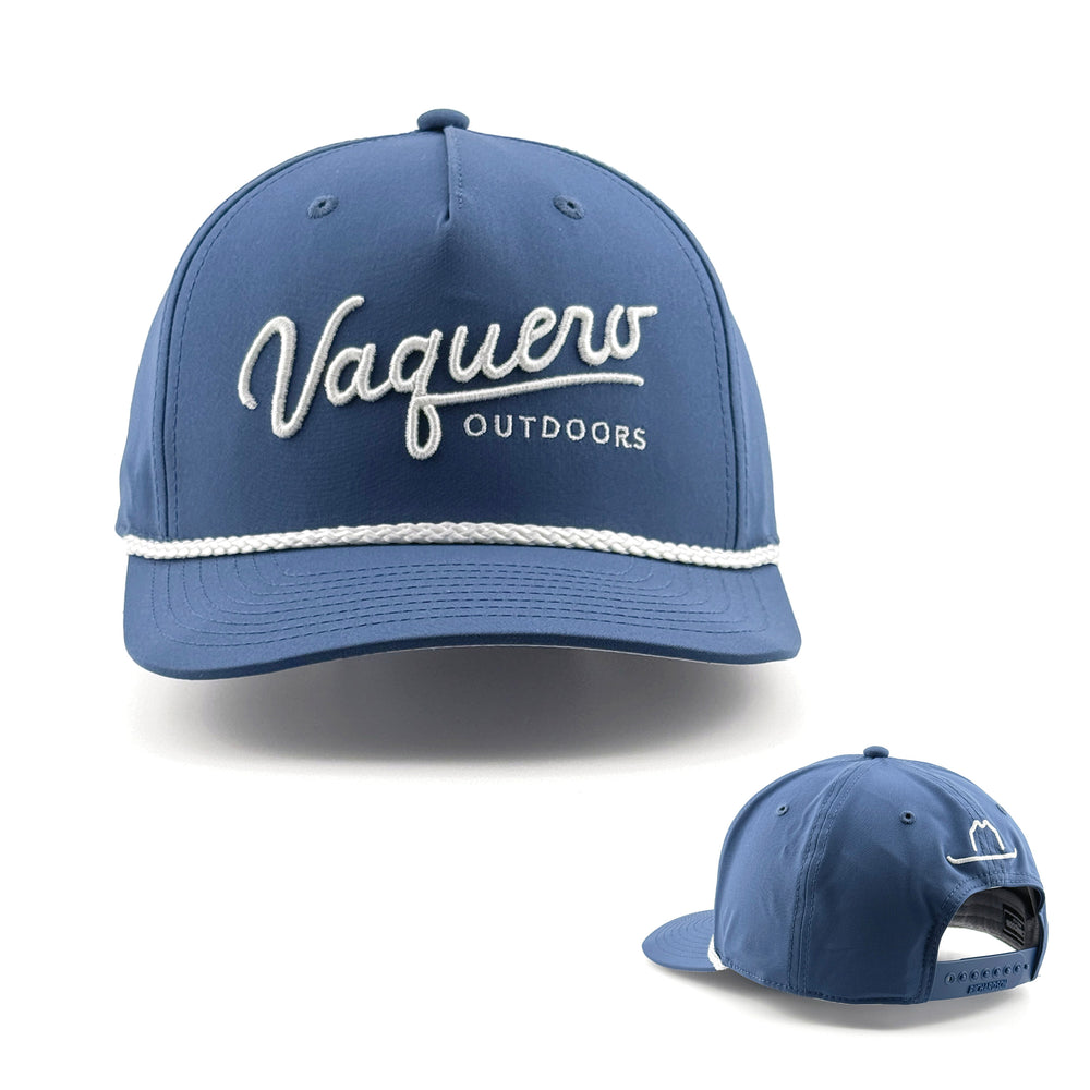 Vaquero Script Clubhouse Rope Light Blue
