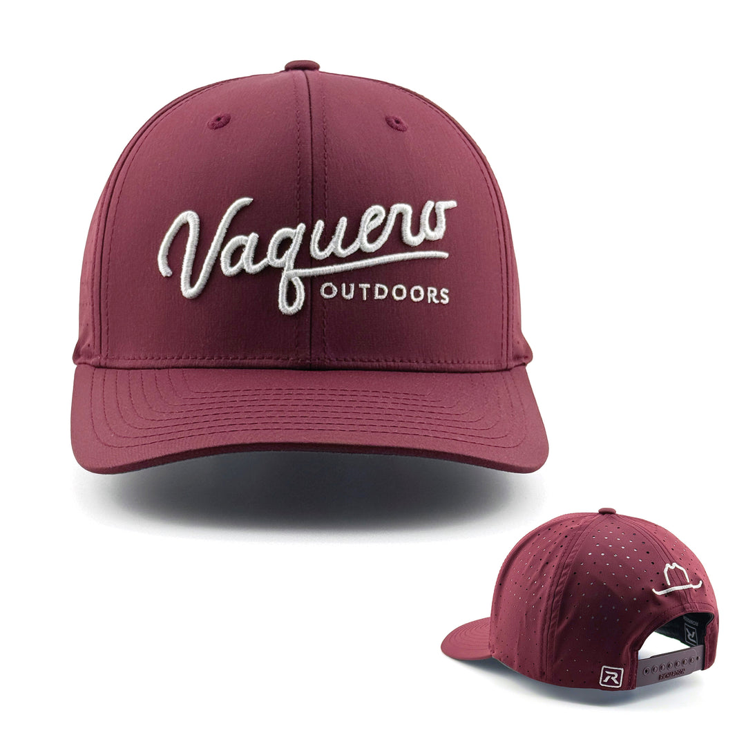 Vaquero Script Performance Maroon