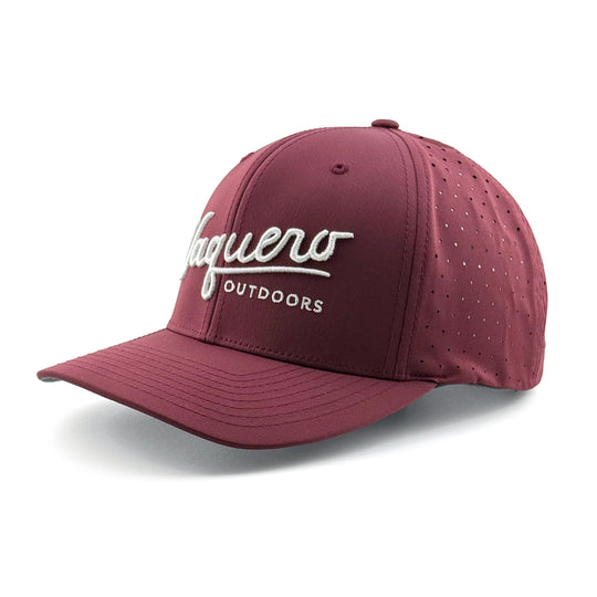 Vaquero Script Performance Maroon