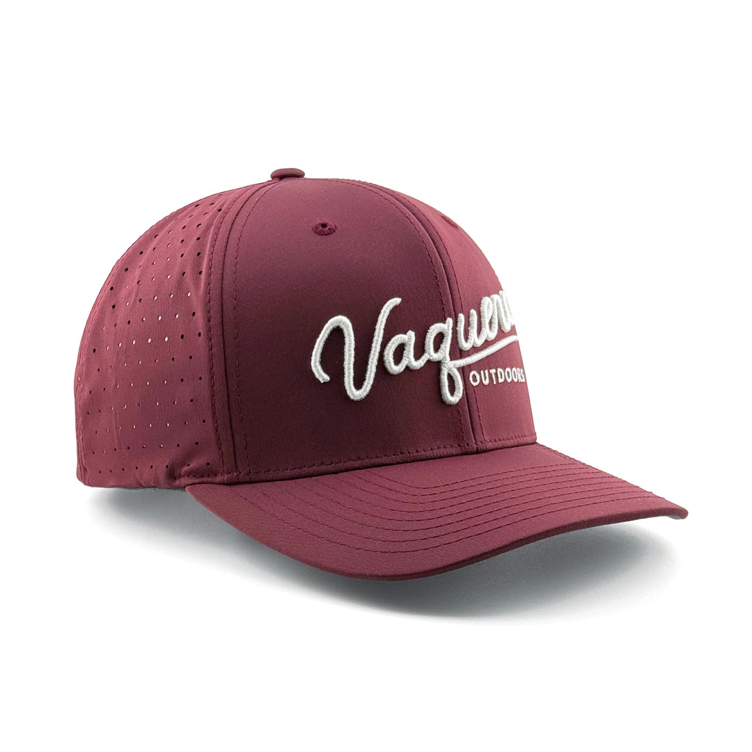 Vaquero Script Performance Maroon