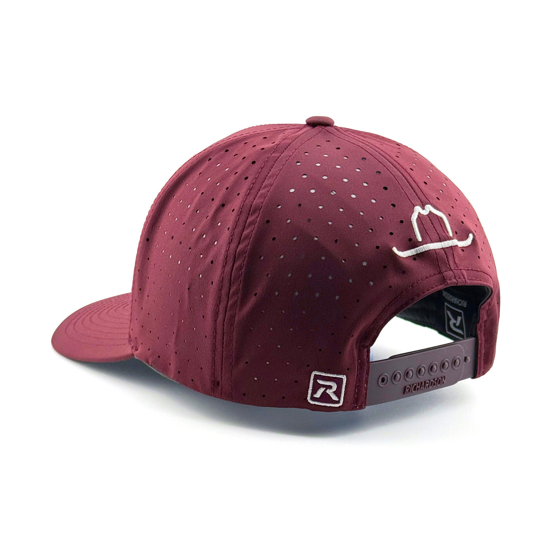 Vaquero Script Performance Maroon