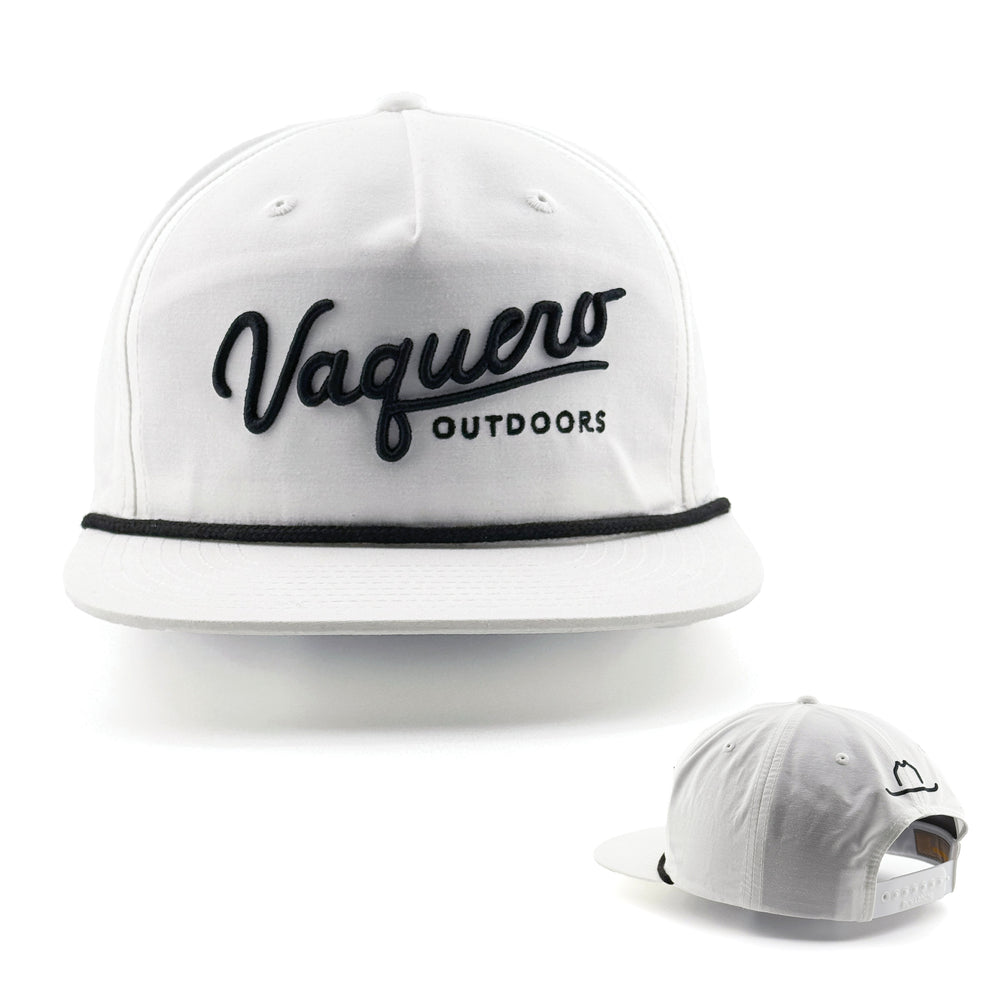 Vaquero Script Grandpa White & Black