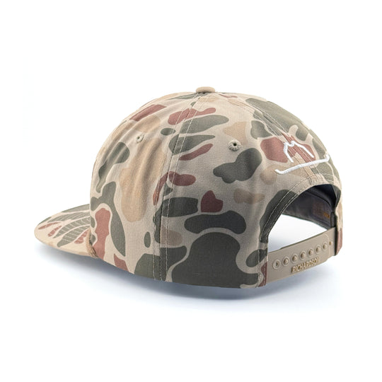 Vaquero Script Grandpa Harvest Duck Camo White