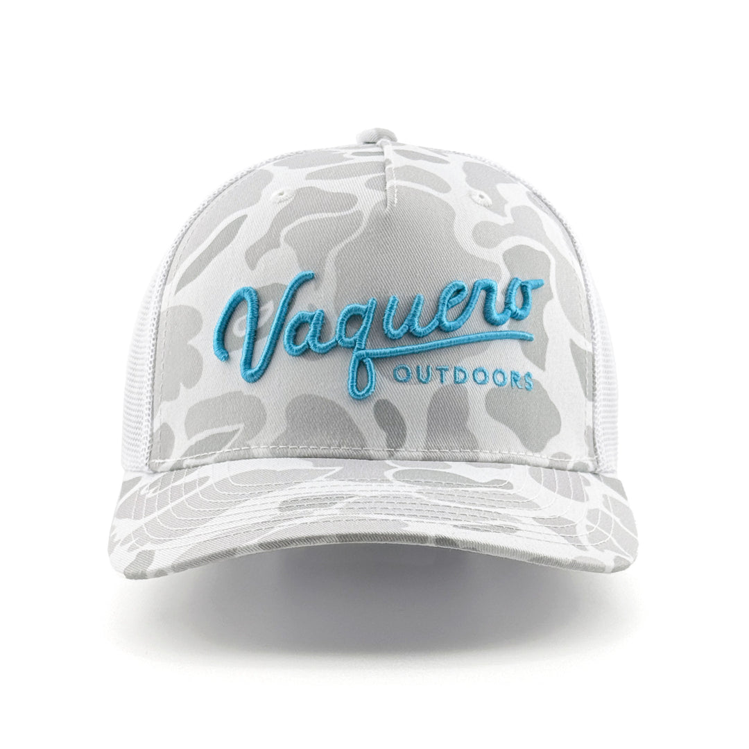 Vaquero Script Trucker Blizzard Duck
