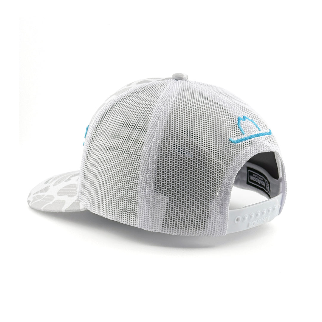 Vaquero Script Trucker Blizzard Duck