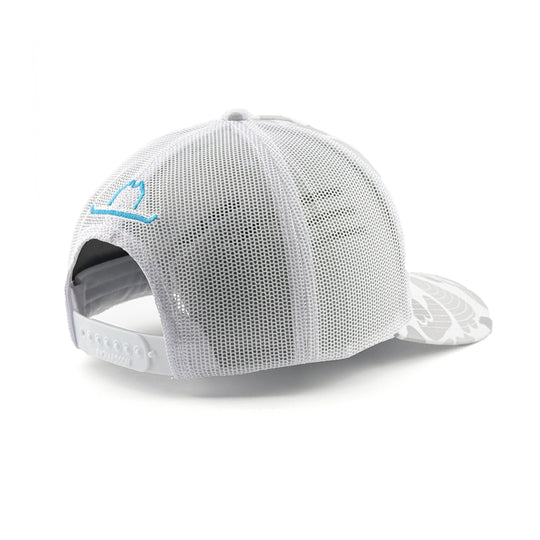 Vaquero Script Trucker Blizzard Duck