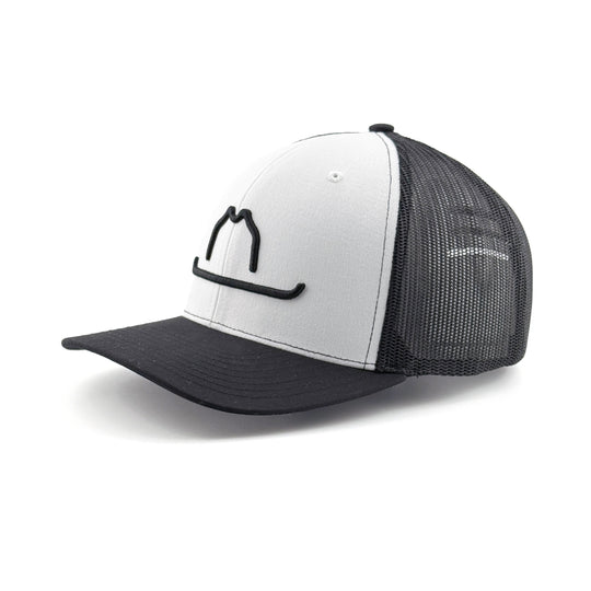 ”HAT” Trucker Alt White & Black
