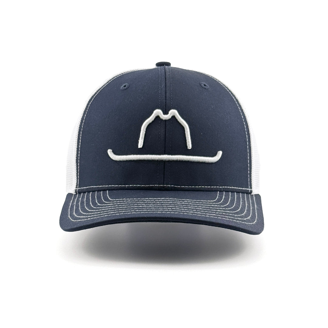 ”HAT” Trucker Navy & White