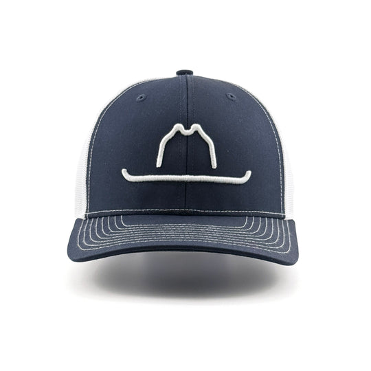 ”HAT” Trucker Navy & White