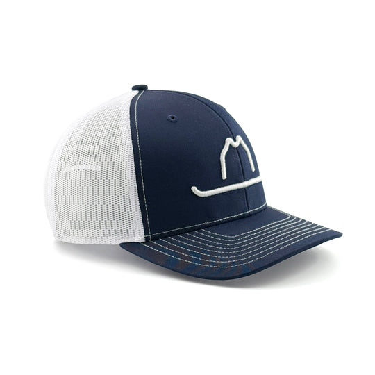 ”HAT” Trucker Navy & White