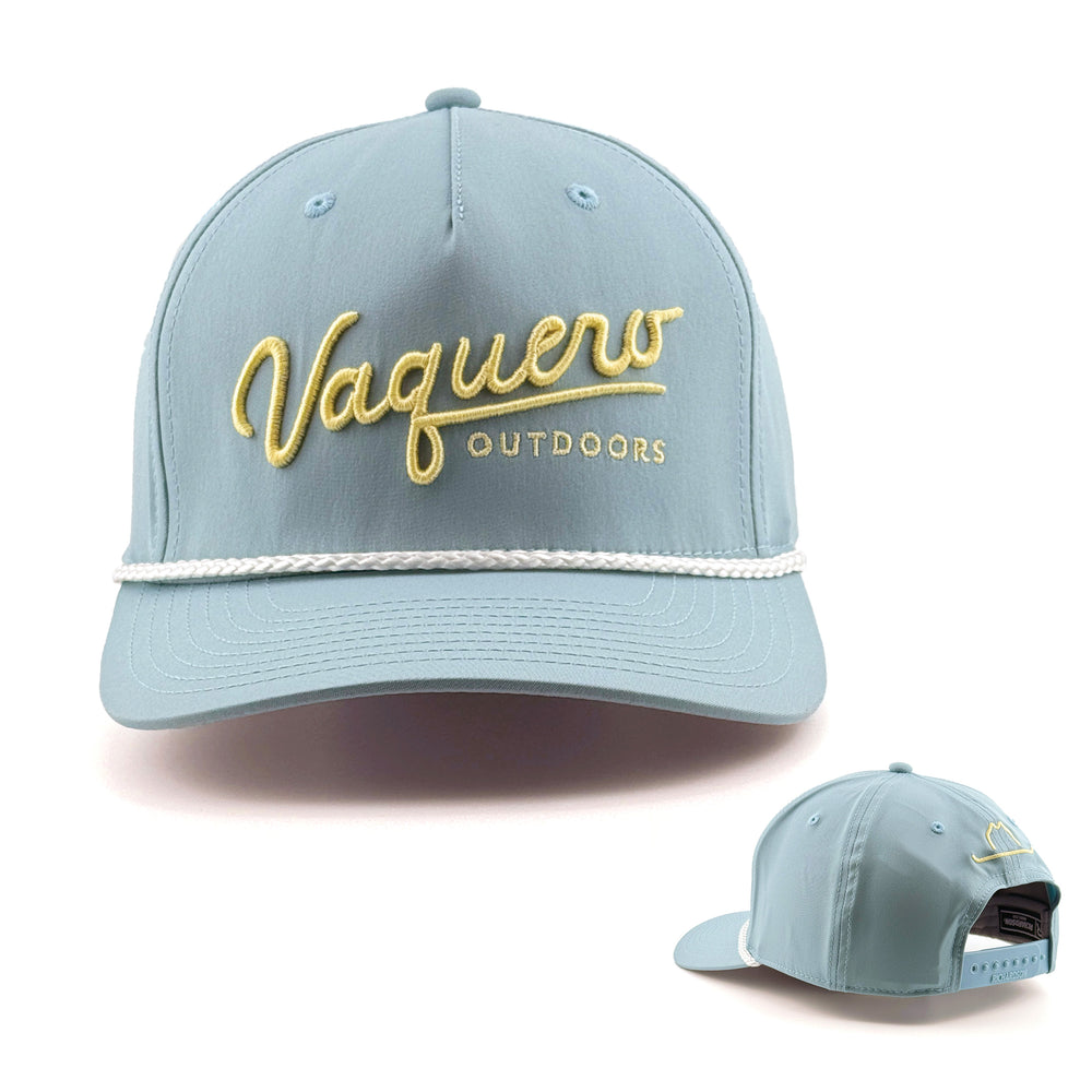 Vaquero Script Clubhouse Rope Smoke Blue