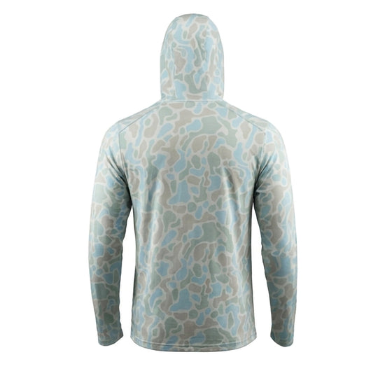 Daybreak Performance Hoodie - Seafoam Duck Camo
