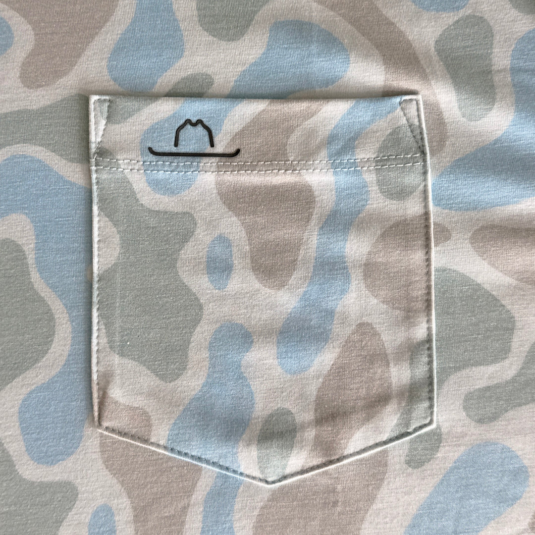 Daybreak Performance Hoodie - Seafoam Duck Camo