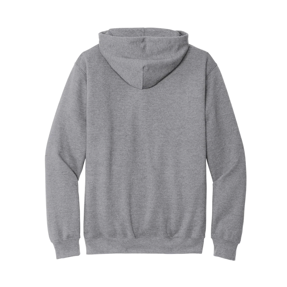 Script Hoodie Espresso on Sport Grey