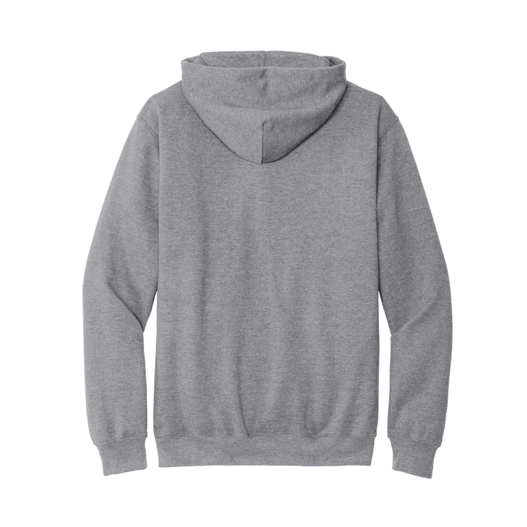 Script Hoodie Espresso on Sport Grey