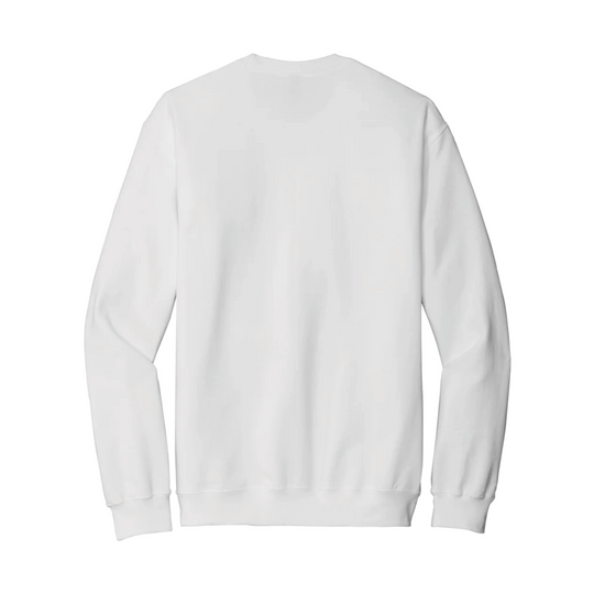 Logo Crewneck Espresso on White