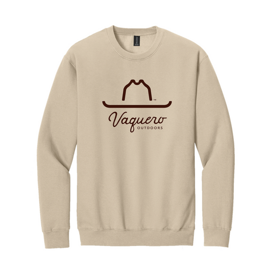 Logo Crewneck Espresso on Sand